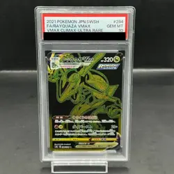 Pokemon Card Rayquaza VMAX 284 184 s8b UR PSA10 Japanese 24ae07a3877458fdbd97d5 - Image 1