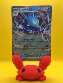 Kingdra EX 012/064 Holo Double Rare Pokemon TCG Card Shrouded Fable Mint English - Image 1