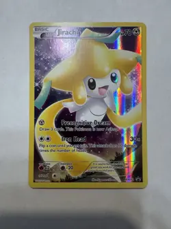 Pokemon TCG Jirachi XY112 Black Star Promo Holo Card Near Mint Condition - Image 1