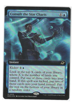Consult the Star Charts (Extended Art) - FOIL - [Edge of Eternities] MTG NM - Image 1