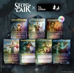 The Office 🔥 MTG Secret Lair - Dwight's Destiny Foil Edition 🔥 PRESALE 10/28 - Image 1