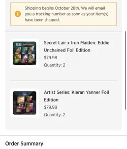 🔥 MTG Secret Lair PRESALE Foil Iron Maiden: Eddie Unchained🔥 Confirmed order ✅ - Image 2
