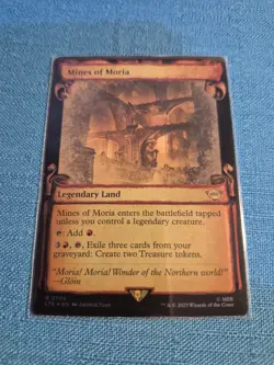 MTG LOTR Mines of Moria #708 💥 FOIL 💥 SPECIAL EDITION SCROLL Lord Rings - Image 1