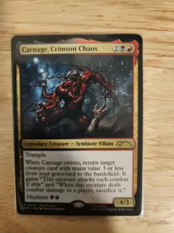 MTG - Spider-Man Carnage, Crimson Chaos - Promo - Alternate Art - Image 1