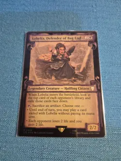 MTG LOTR Lobelia Defender of Bag End #429 💥 FOIL 💥 SPECIAL EDITION SCROLL - Image 1