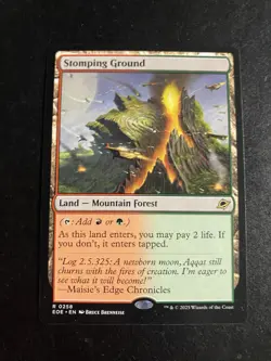 MTG - NM - Stomping Ground - Edge of Eternities - Image 1