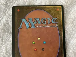 Magic the Gathering MTG 1x Order of the Ebon Hand Fallen Empires Miscut LP - Image 5