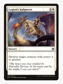 Legion's Judgment | XLN | Pauper Staple Removal | MTG Control | MP - Image 1