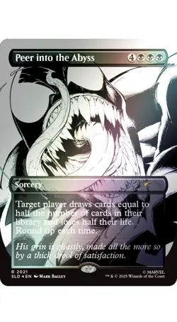 MTG Spider-Man Venom Unleashed (Inks), Foil, New/Sealed (Secret Lair Drop) - Image 4