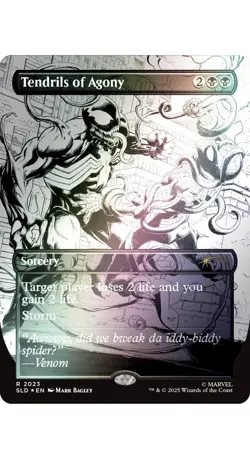 MTG Spider-Man Venom Unleashed (Inks), Foil, New/Sealed (Secret Lair Drop) - Image 5