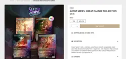 PRESALE MTG Secret Lair Artist Series FOIL - KIERAN YANNER - NEW & SEALED - Image 1