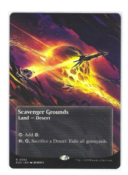 MTG Scavenger Grounds (0082) (Borderless) R EOS 82 NM - Image 1