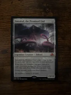 MTG Emrakul, the Promised End Eldritch Moon Regular Card, Near Mint Condition - Image 1