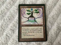 Magic the Gathering MTG 1x Zuran Orb Ice Age Miscut HP - Image 1