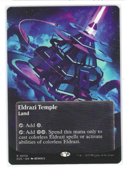 MTG Eldrazi Temple (0059) (Borderless) Edge of Eternities: Stellar Sights NM - Image 1