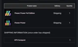 Mtg Magic The Gathering Flower Power Secret Lair. Foil/Non. Confirmed Pre-order - Image 3