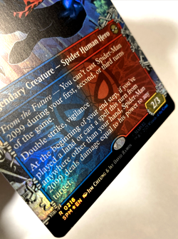MTG Spider-Man 2099 (Borderless Foil) Marvel's Spider-Man 216 NM - Image 2