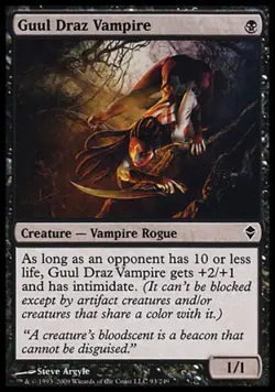 Guul Draz Vampire - Light Play MTG Zendikar - Image 1