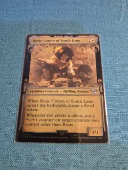 MTG LOTR Rosie Cotton of South Lane FOIL SPECIAL EDITION SCROLL #478 Lord Rings - Image 1