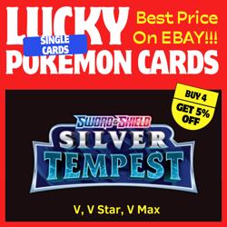 SILVER TEMPEST - V, VMAX, VSTAR & TG - CHOOSE YOUR OWN - POKEMON TCG - MULTIBUY✅ - Image 1