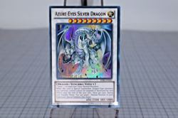 Yugioh Azure-Eyes Silver Dragon SDBE-EN040 Ultra Rare - Image 1