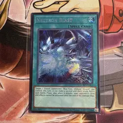 Yugioh Neutron Blast LCKC-EN041 Secret Rare NM - Image 1