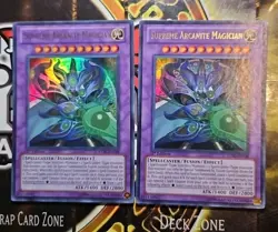 Yugioh Supreme Arcanite Magician STBL-EN038 Starstrike Blast 1st Edition LP - Image 1