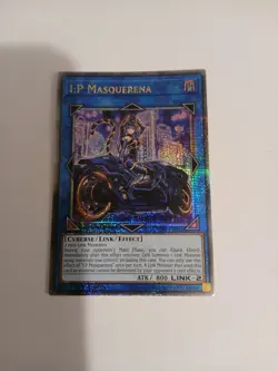 I:P Masquerena RA02-EN042 Quarter Century Secret Rare NM 1st Ed Yugioh - Image 1