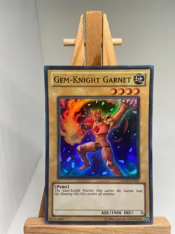 Gem-Knight Garnet - Super Rare HA05-EN001 - NM - YuGiOh - Image 1