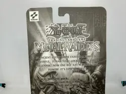 Yu-Gi-Oh 1996 Metal Raiders Unlimited Booster Pack Blister Card - Image 5