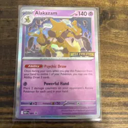 Alakazam 003 [Stamped] MEP: Mega Evolutions Promo English Pokemon Card NM - Image 1