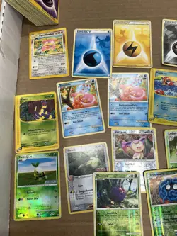Very damaged vintage WOTC pokemon card large lot ereaders holos stamped etc - Image 2