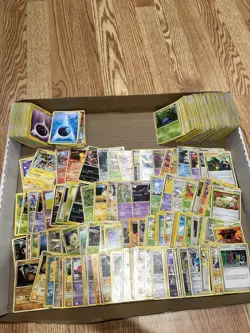 Very damaged vintage WOTC pokemon card large lot ereaders holos stamped etc - Image 4