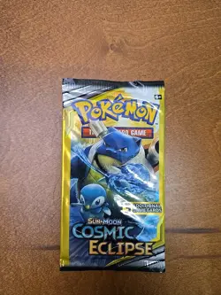 2019 POKEMON Sun & Moon COSMIC ECLIPSE 3 Card Mini Booster Packs 4 Pack Art Set - Image 3