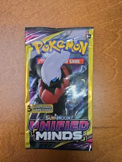 Pokemon Sun & Moon Unified Minds (8) 3-Card Booster Packs Art Set Sealed GB013 - Image 5