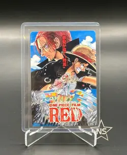 One Piece Film Red Promo Card Luffy & Shanks Movie Limited Japan Exclusive 2022 - Image 2