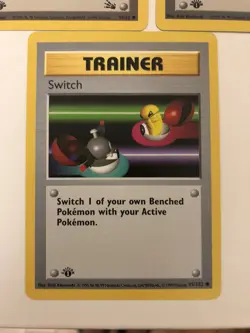 Pokemon 1st Edition Trainer Cards. Set Of 9 - Image 5
