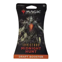 Magic the Gathering Innistrad Midnight Hunt Draft Booster Sealed 15 Cards - Image 1