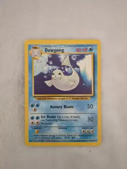 Pokemon TCG Dewgong Base Set Card 25/102 Regular LP Condition - Image 1