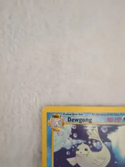 Pokemon TCG Dewgong Base Set Card 25/102 Regular LP Condition - Image 2