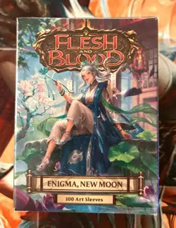 Flesh and Blood - Enigma, New Moon - Dragon Shield Card Art Sleeves - Image 1