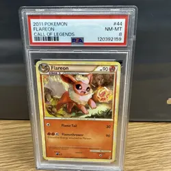 Pokemon Flareon Card 2011 Call of Legends Series, 44/95, Near Mint Condition - Image 1