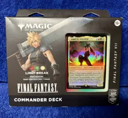 NEW - Magic: The Gathering Final Fantasy VII Commander Deck Limit Break - Sealed - Image 1