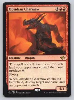 MTG - Obsidian Charmaw - Modern Horizons 2 (MH2) -E168 - Image 1