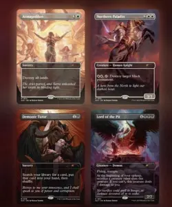 MTG Secret Lair PRESALE Artist Series FOIL - KIERAN YANNER (Demonic Tutor) - Image 1