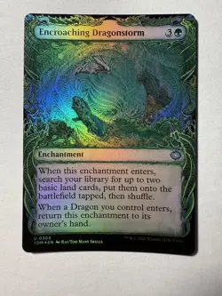 Encroaching Dragonstorm Tarkir: Dragonstorm foil borderless - Image 2