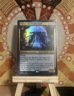 Talion, the Kindly Lord - FOIL PROMO Prerelease - MTG Wilds of Eldraine - NM - Image 1