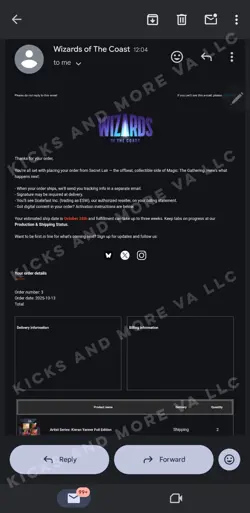 MTG Secret Lair Artist Series FOIL KIERAN YANNER Demonic Tutor PRESALE CONFIRMED - Image 3