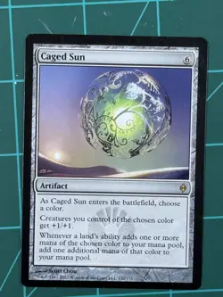 Caged Sun New Phyrexia Regular - Image 1
