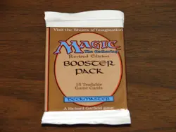 Magic the Gathering Revised Edition 1994 Booster Pack - Sealed/Authentic - Image 1
